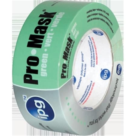 Tool Time 5803 1 in. x 60 Yard Pro Mask Green Masking Tape - Green - 1 in. X 60 yard. TO3574807